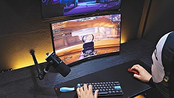 EPOMAKER Carbon60 Low Profile Keyboard ASMR 🌿 | PUBG MOBILE 240 FPS PC Version Gameplay (POV)