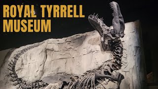 Royal Tyrrell Museum Walking Tour. Dinosaur Fossils and Badlands.