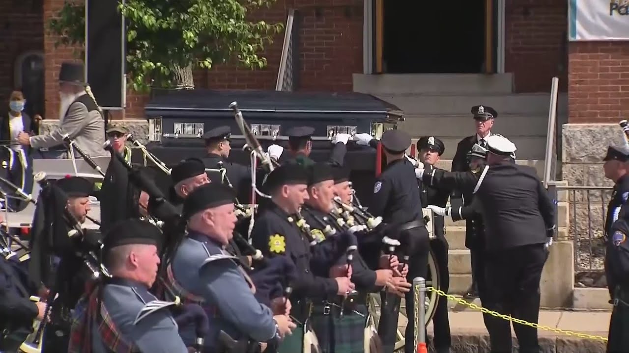VIDEO NOW: Funeral procession for Worcester Police Officer Emmanuel 