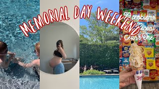 Memorial Day Weekend Vlog: 38 weeks pregnant, pool time, new symptoms, and MORE!! by Jen Stone 1,165 views 2 days ago 20 minutes