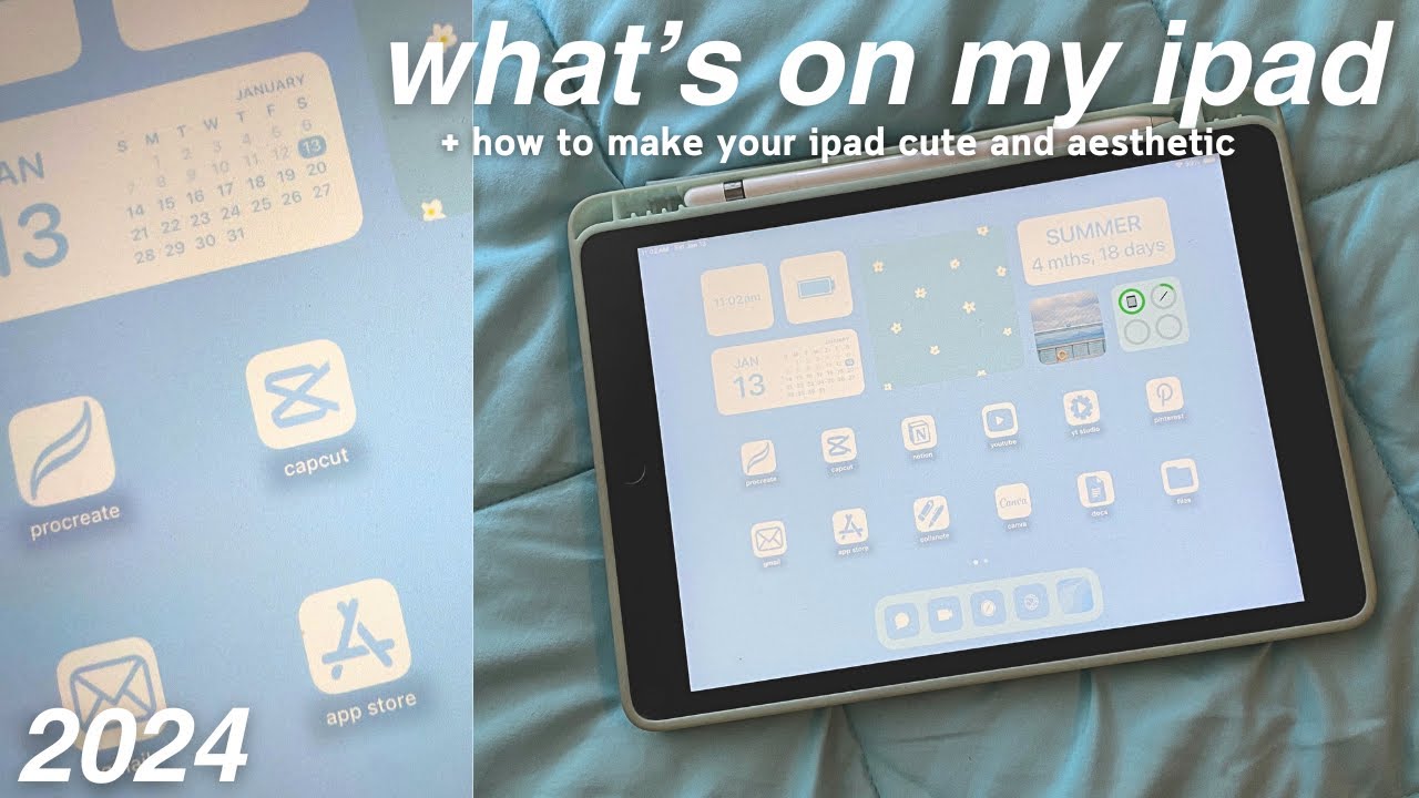 WHAT S ON MY IPAD How To Make Your Ipad Cute And Aesthetic YouTube WHAT S ON MY IPAD How To Make Your Ipad Cute And Aesthetic YouTube