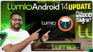 Lumio lo Google TV Android 14 First Look 🔥 Performance &amp; Features Explained in Telugu