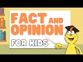 Fact and opinion for kids  what is the difference between facts and opinions