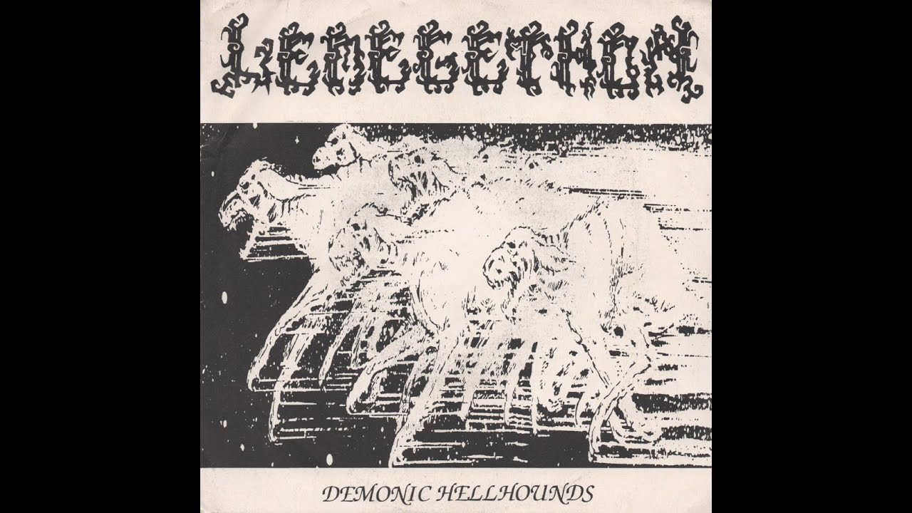 Lemegethon (Grc) Demonic Hellhounds (7" EP, 1994) Black Metal Greece