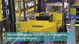 Siemens Baggage Handling at Guangzhou Int. Airport T2