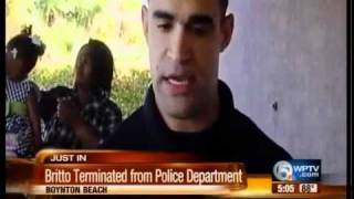 Boynton officer charged with drug trafficking fired