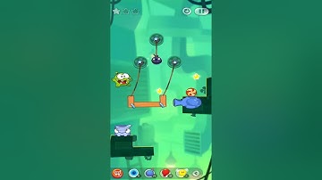 Cut the Rope Om Nom Frog Puzzle Games Android Games Walkthrough #381