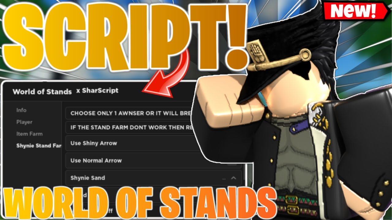 Скрипт stand. World of Stands релиз. Хак. World of Stands сундуки РОБЛОКС. The World of Stands Roblox коды.