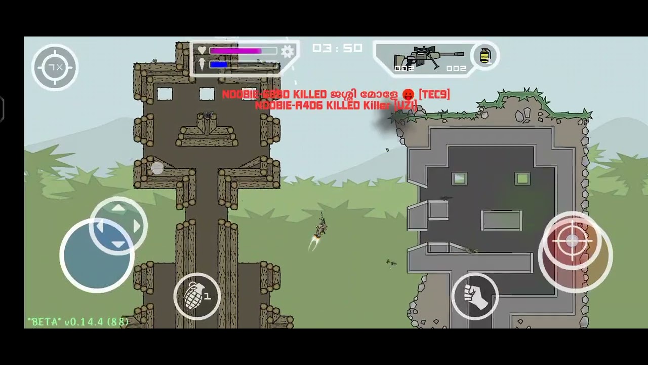 Mini Militia Classic at is best | Mini Militia Classic Mobile Game
