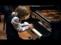 Bach concerto D-moll BWV 1052, 1-st mov., plays Alexander Denisov (10years)