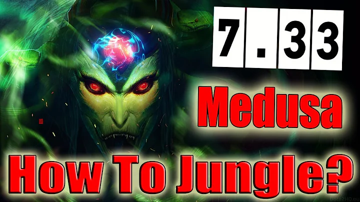 DoTa 2 How To Jungle Medusa Patch 7.33 survival in the new patch