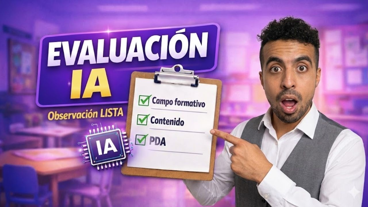 ¿Cómo hacer REGISTROS de OBSERVACIÓN con IA? | Preescolar