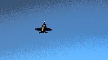F-18 jet landing at NAS OCEANA!  Virginia Beach.