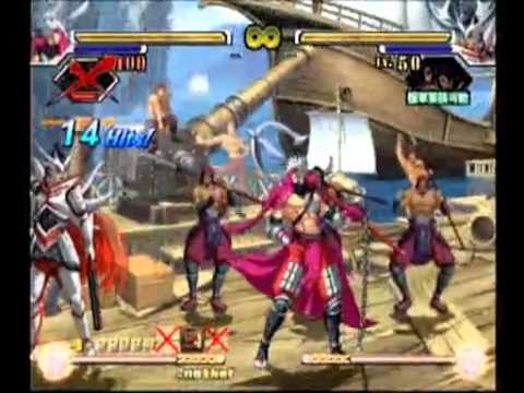 BasaraX Motochika Combos Tutorial 5/5