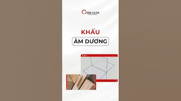 OneClick khấu âm dương #oneclickcabinet #sketchup #plugins #cnc
