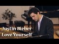 Justin bieber  love yourself  jazz piano cover