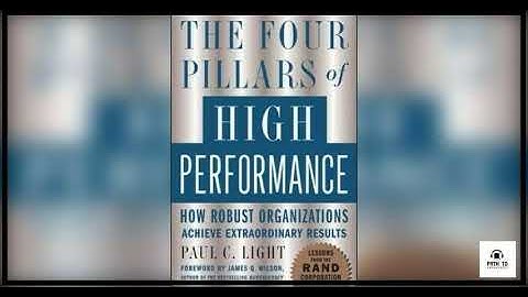 The Four Pillars of High Performance Book Explained - Path to Prosperity [2022]