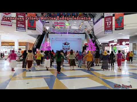 Senandung Pelangi Warisan Budaya Indonesia | Line Dance | By Dewi Wulandari (INA) || Demo ILDI Depok