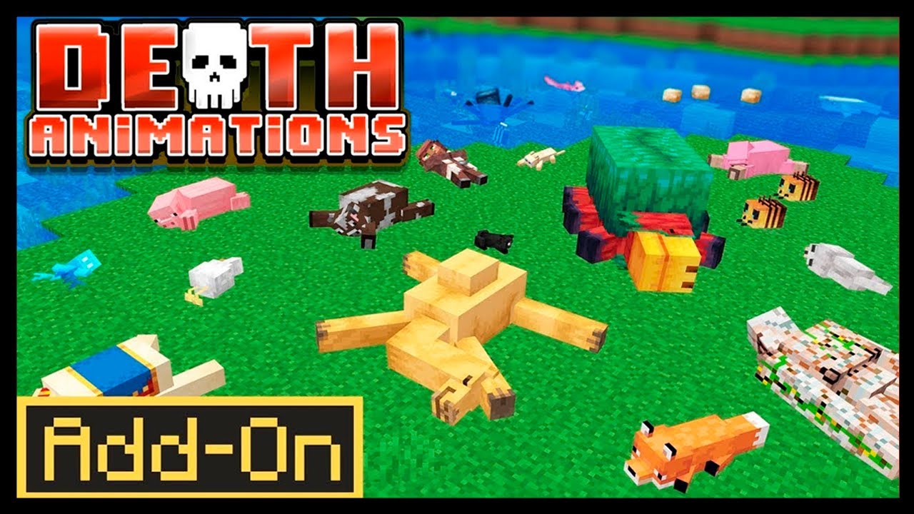 DEATH ANIMATIONS ADDON! NOVAS ANIMAÇÕES DE DERROTA PARA MOBS DO ...