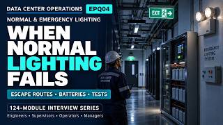 EPQ04 | Normal emergency and external lighting | Data Center | Part B