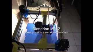 M222 printing parts for a Mendel size FoldaRap