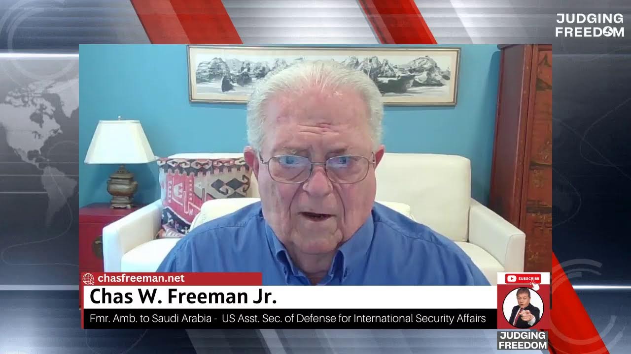 AMB. Charles Freeman : Can Trump Stop Netanyahu?