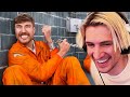 Survive 100 Days Trapped, Win $500,000 | xQc Reacts to MrBeast