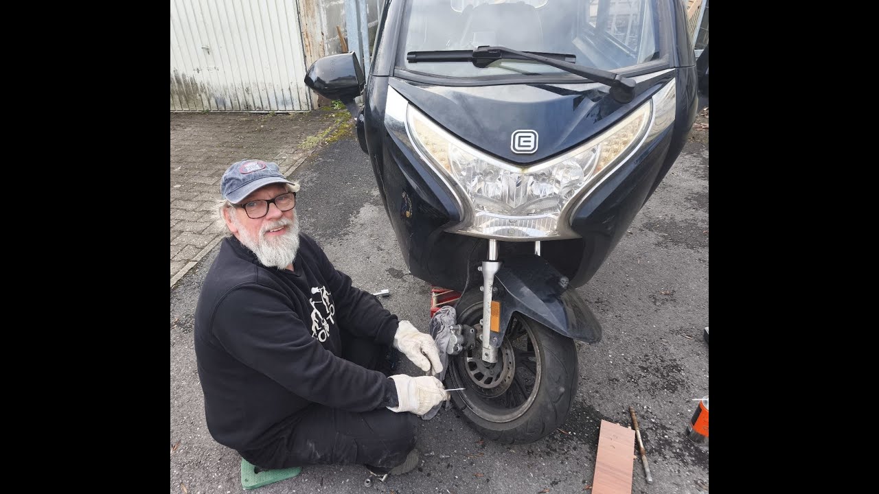 Econelo F1 Scheibenbremse vorne Reperatur