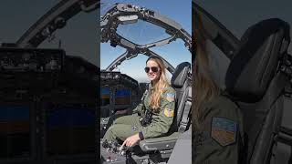 Meet the Female Pilot of the F-35A #military #army #shorts
