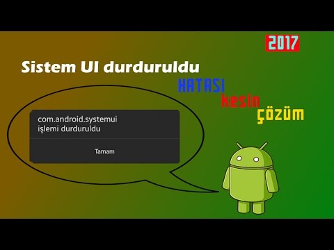 Sistem UI Durduruldu Hatası Kesin Çözüm