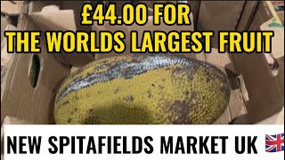 The Worlds Largest & Most Expensive Fruit | New Spitafields Market London U.K | London Markets