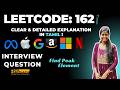 Find Peak Element | LeetCode 162 Interview Question | Python Tamil Explanation #dsa #tamil #coding