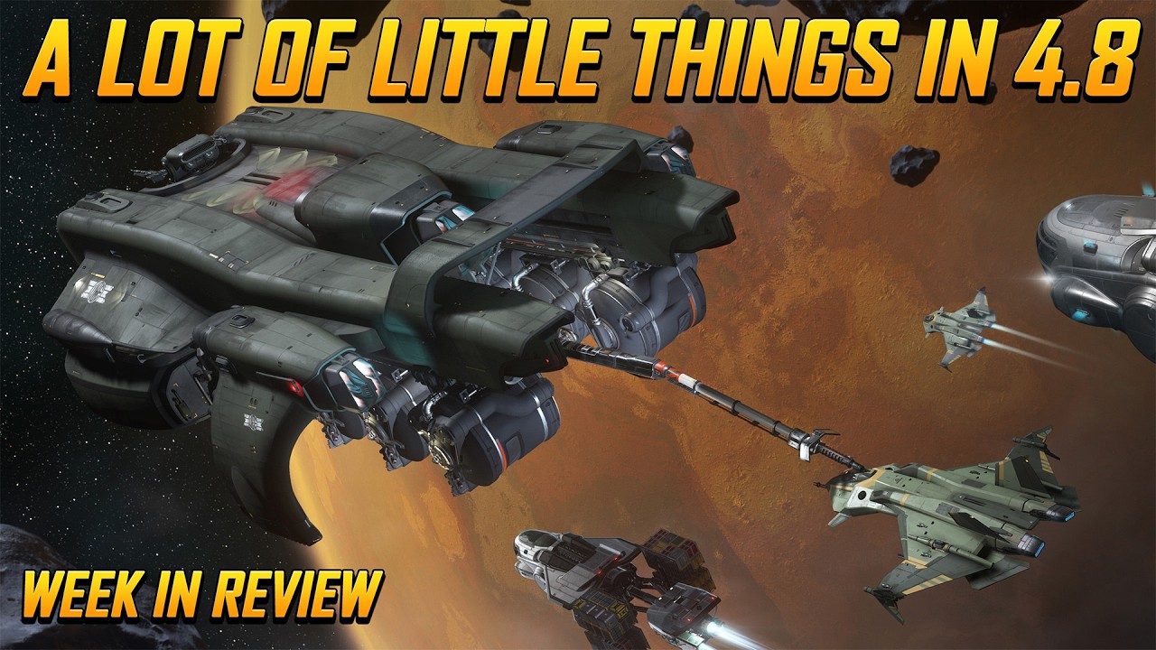 Star Citizen Week in Review - 4.8 Has A LOT of Updates, But is it Enough?