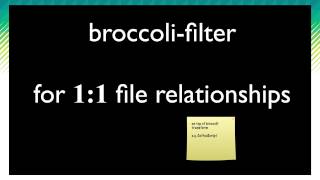 EmberConf 2014 No more `grunt watch`: Modern build workflows with Broccoli