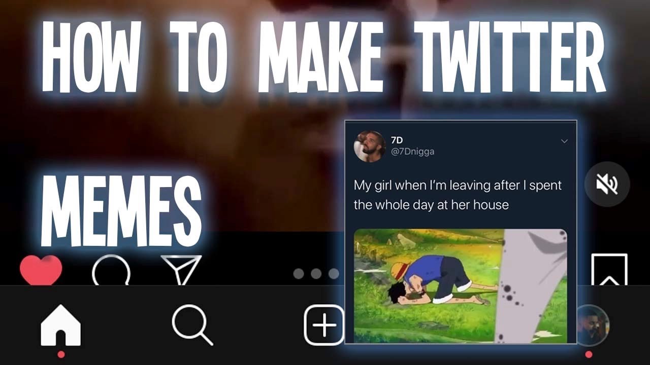 How To Make Twitter Format Memes Iphone Youtube