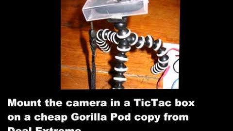 808 Key Chain Camera mini dv - (MD80) Time Lapse Project and test video