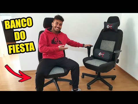 I made a gaming chair using the seat from a Fiesta!