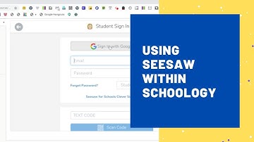 How to Use Seesaw within Schoology