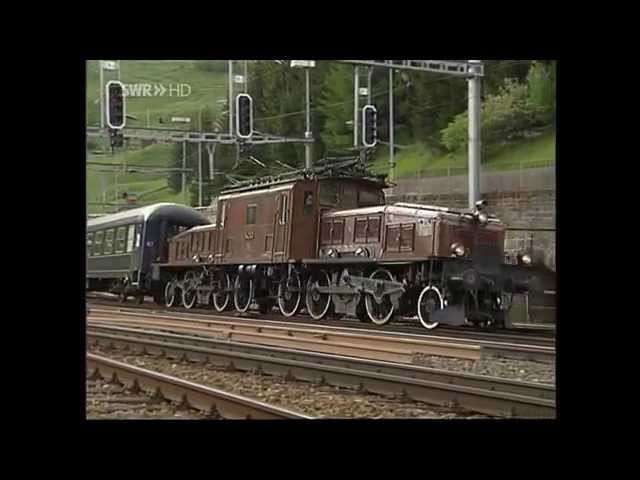 Mit dem Krokodil über den Gotthard