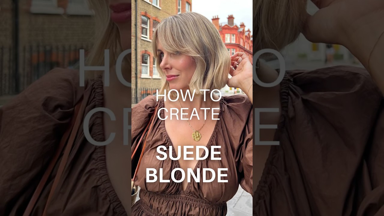Learn how to create Suede Blonde 