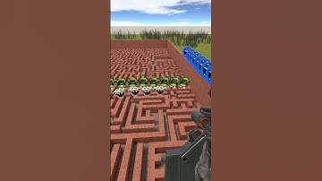 Scary Gummy and Hungry Worm Chasing me in Maze