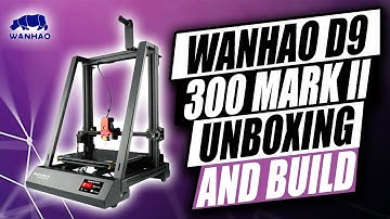 Wanhao D9 300 MK2 Unboxing and Build