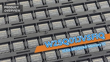 W25Q01JVSFIQ 1GBit FLASH SPI/QUAD Memory IC | Product Brief