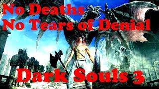 Dark Souls 3: No death run (failed). Both DLCs, No Tears of Denial allowed.