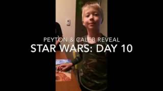 Peyton & Caleb Reveal Star Wars: Day 10