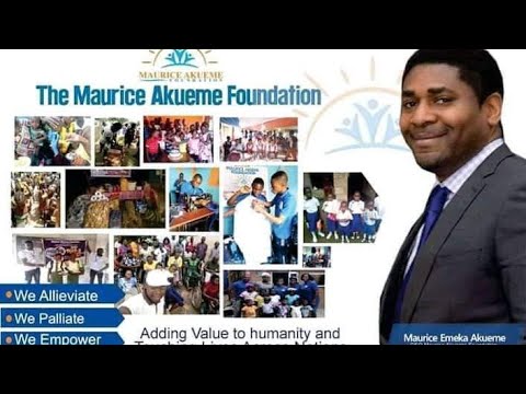 She Couldn't Hold Her Heart As Sir Maurice Emeka Akueme,MAF Founder Remembers Her Old Widowed Mother