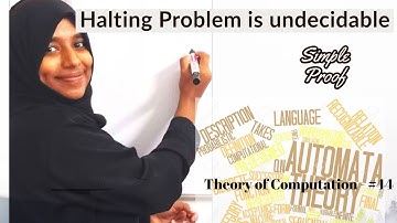 THEORY OF COMPUTATION- LECTURE # 44- Halting Problem and undecidability of halting