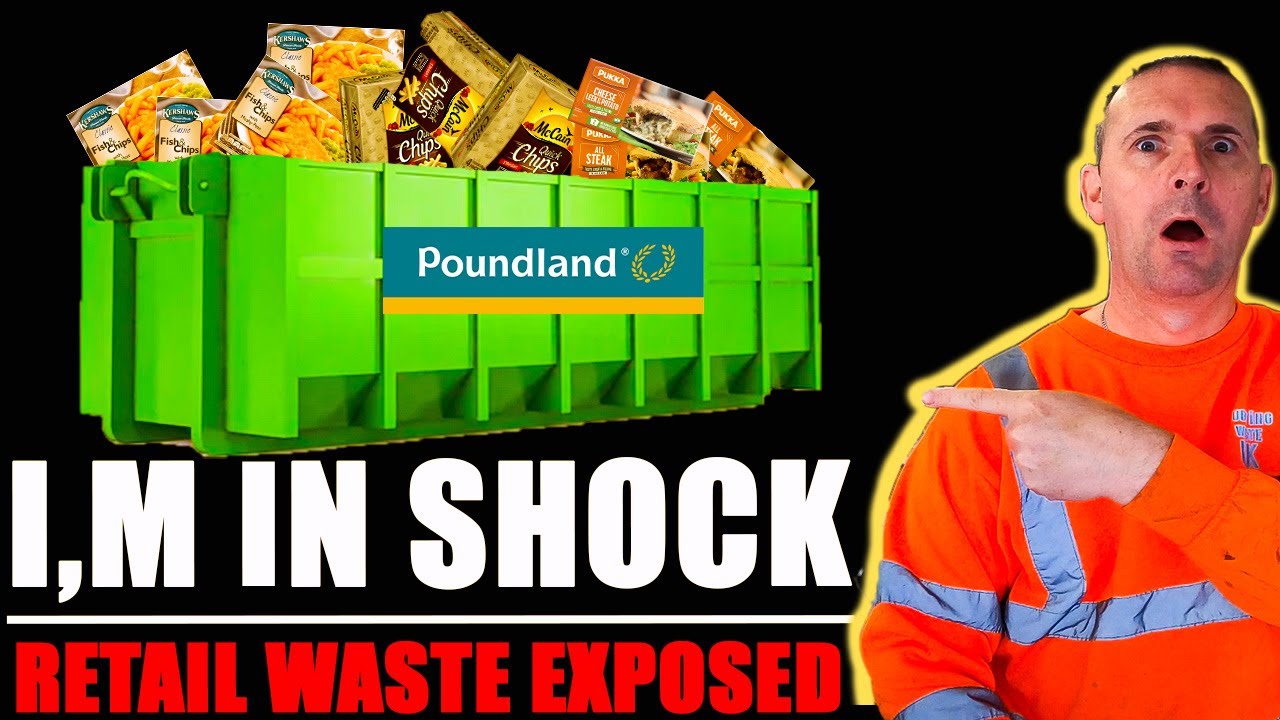 INSANE AMOUNT OF FROZEN FOOD THROWN AWAY BY POUNDLAND DUMPSTER DIVING ...