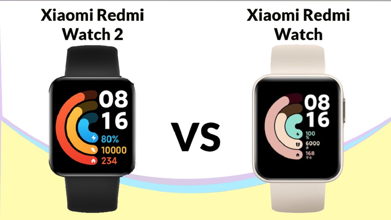 Xiaomi Redmi Watch 2 vs Xiaomi Redmi Watch