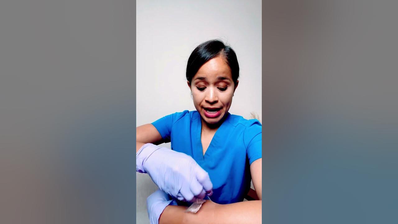 Best way to remove a Tegaderm without hurting your patient nursing 